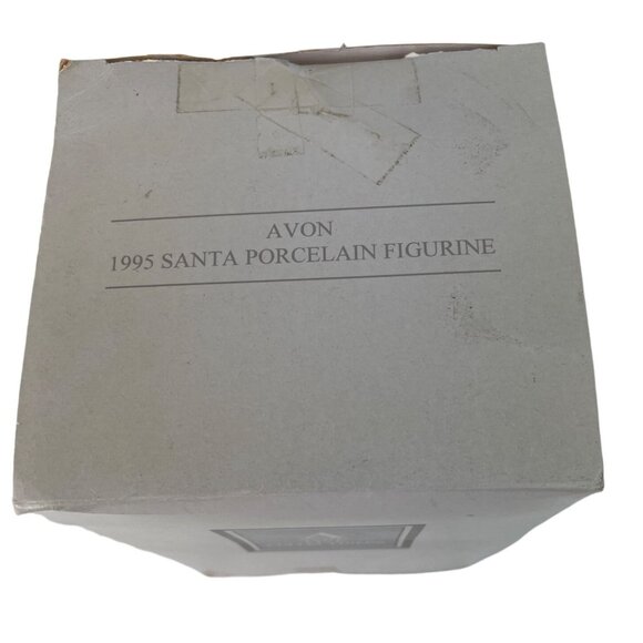 Avon Fine Collectibles 1995 Santa Claus Porcelain Figure Christmas Vintage - Picture 12 of 13